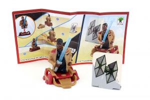Finn - John Boyega von Star Wars. Kinder Surprise Figur mit Beipackzettel (Kennung SE764)