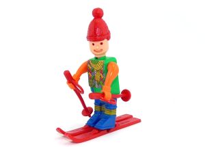 Steckfiguren Skifahrer - Sportler - 1993 (K93 N44)
