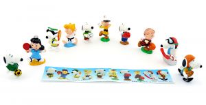 Snoopy II - Peanuts Sportler aus Japan von  2002 alle 10 Figuren der Serie mit 1 BPZ