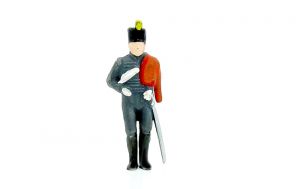 Soldat mit Säbel und Uniformjacke (Soldaten und Uniformen)