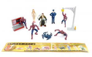 Figuren - Set von SPIDERMAN 2, Dolci Preziosi mit 1 Beipackzettel