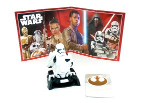 Stormtrooper von Star Wars. Kinder Surprise Figur mit Beipackzettel (Kennung SE760)