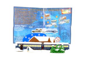 3D Puzzle Waggon von Polarexpress mit deutschem Beipackzettel