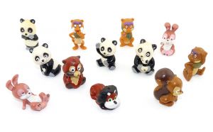 Tao Tao – Tiergeschichten aus aller Welt als Überraschungsei Figuren Set. Alle 12 Figuren der Serie von 1985