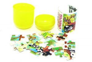 Tao Tao Puzzle oben rechts noch im Ei mit Beipackzettel (Rarität in Top Zustand)