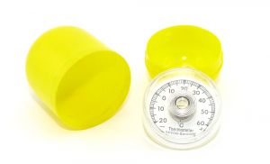 Thermometer aus dem Ferrero Archiv von 1976 mit Kapsel (Super selten und 1 A Zustand)