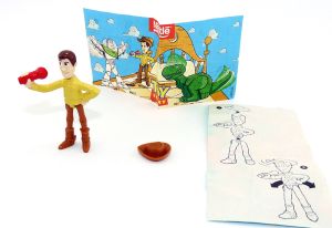 Tick liegend, wo der Augenhintergrund nicht blau ist (Ü-Ei Variante)