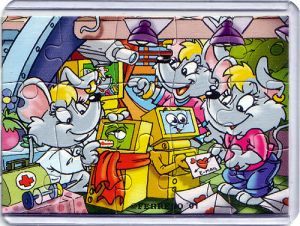 Mega Mäuse Puzzleecke unten rechts (Ü-Ei Puzzle)