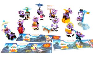 Vampirelli Satz komplett EU 2001 in dunkellila Bemalung