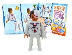 Cyborg von den DC Playmobile 2025 mit Beipackzettel [Kennung VC300]