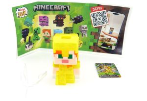 Alex in golden armor aus der Kinder Joy Minecraft Serie 2026  komplett [Kennung VC312]