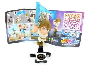Luke Skywalker von Star Wars 2025 mit Beipackzettel und Aufkleber (Kennung VC366)