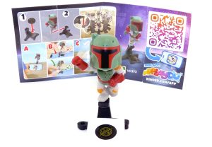 Boba Fett von Star Wars 2025 mit Beipackzettel und Aufkleber (Kennung VC373)
