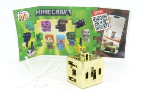 Golden Block aus der Kinder Joy Minecraft Serie 2026  komplett [Kennung VC399]