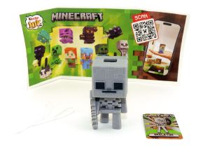 SKELETT aus der Kinder Joy Minecraft Serie 2026  komplett [Kennung VC405]