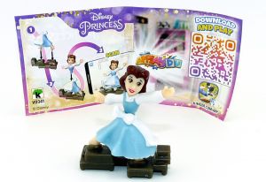 Belle von Disney Prinzessin 2022 (Beipackzezttel mit der Kennung VD341)