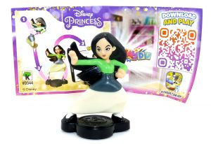 Mulan von Disney Prinzessin 2022 (Beipackzezttel mit der Kennung VD344)
