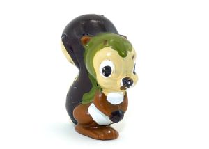 Eichhörnchen in Vorserienbemalung von Tao Tao (Ü-Eier Rarität)