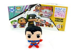 Funko DC Heroes Superman mit Beipackzettel Kennung VT276