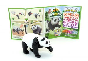 Panda mit Beipackzettel und der Kennung VU261 (Natoons 2022)