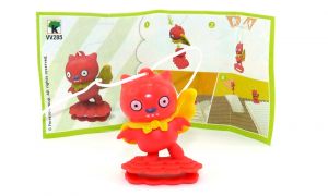 Ugly Dolls Figur VV285 aus dem Kinder Joy Ei 2021 mit Zettel