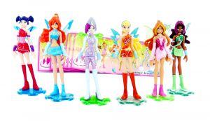 WinX Club Figurensatz aus Russland mit allen Beipackzettel