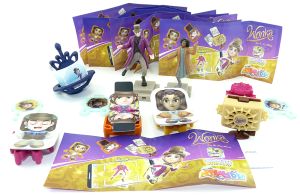 Willy Wonka Figurensatz mit allen an Zubehör und Beipackzetteln