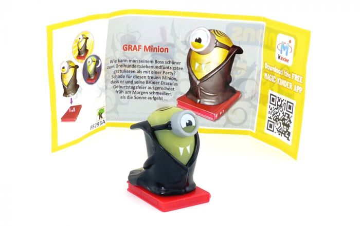 Graf Minion mit Beipackzettel (Die MINIONS)