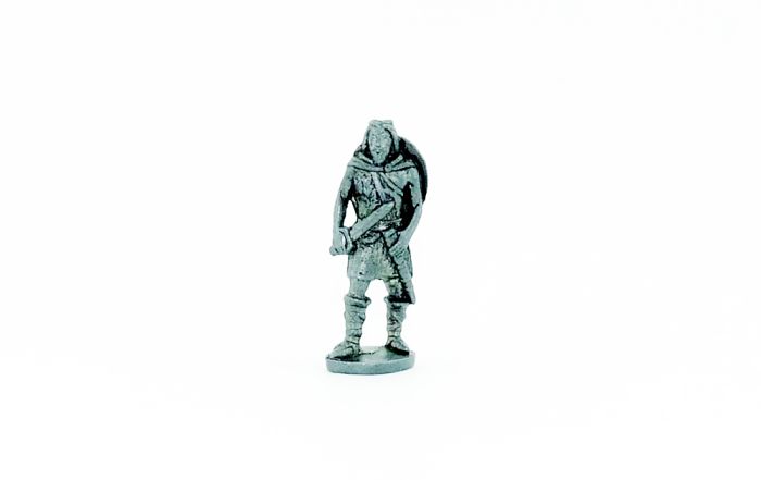 Fränkischer Krieger aus Eisen mit der Kennung 9E (Metallfiguren)