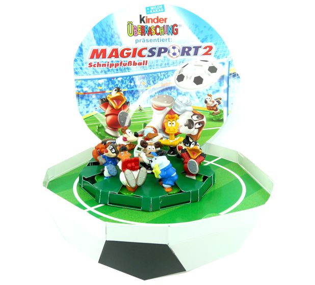 Diorama von Magic Sport 2 als Fußball, Top Zustand