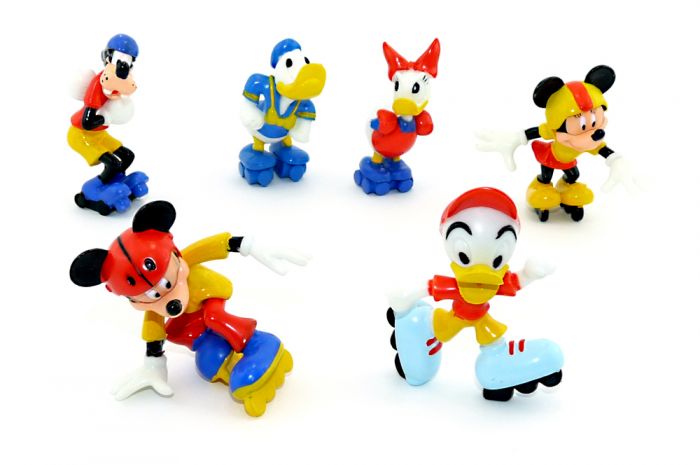 Micky Maus Figuren Set mit 6 Figuren. Größe der Figuren ca. 6cm