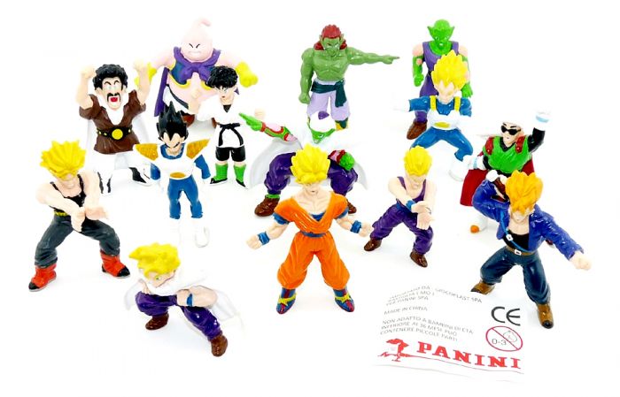 14 Action Figuren von Dragonball (Firma Panini)