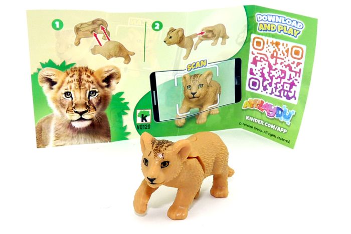 Löwe der Natoons Cubs Tierkinder 2025 [Kennung VQ120]