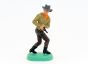 Cowboy auf Bodenplatte von 1975. Cowboy mit Colt