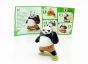 Satz Kung Fu Panda 3 mit allen 10 Figuren und Beipackzetteln