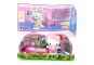 Komplettsatz mit 8 Hello Kitty Figuren mit  Zubehör