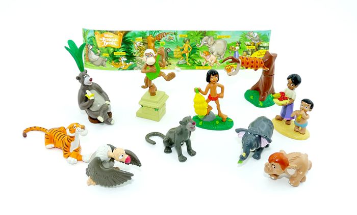 Figurensatz vom Dschungelbuch 2003 von Rübezahl und Koch