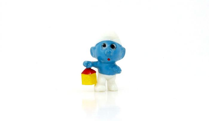 Verformungsvariante vom Nachtwächter - Schlumpf (Rarität)