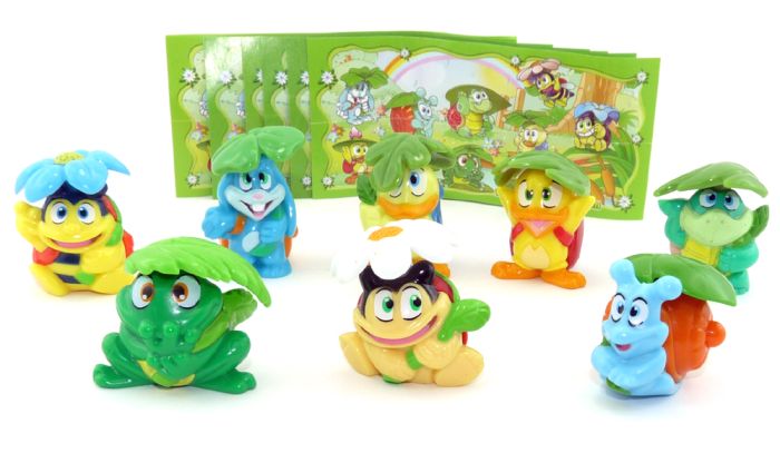 Satz Regenbogen Strolche 2011 mit allen Zetteln (Komplettsätze)