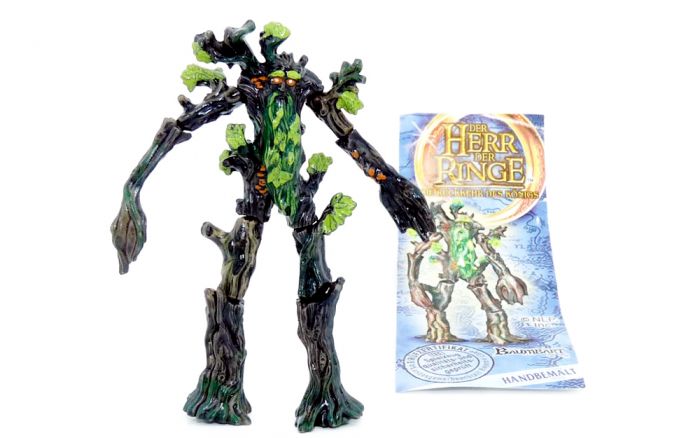 Baumbart von Herr der Ringe Teil 3 mit Beipackzettel aus dem Adventskalender
