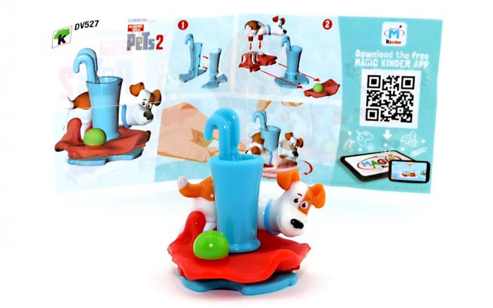 MAX Figur von Pets 2 mit Beipackzettel (DV527) 