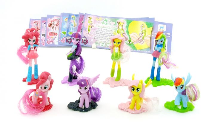 My little Pony, alle 8 Figuren - Sätze Deutschland