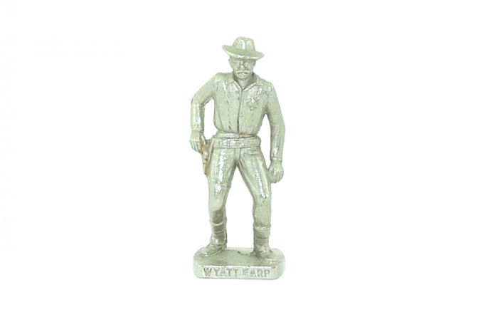 Westmänner I, Wyatt Earp der Sheriff (Chrom - Metallfigur)