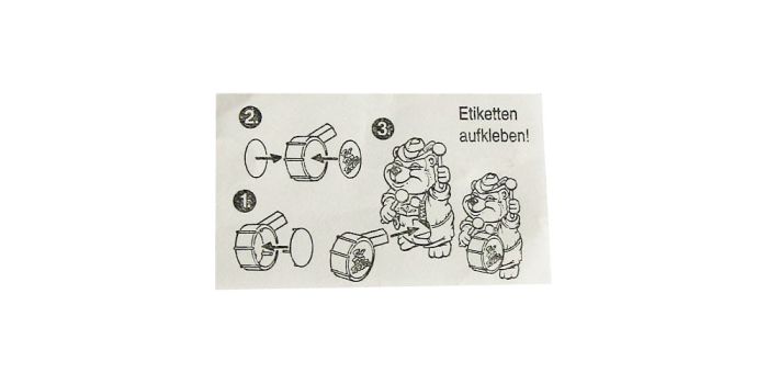 Bauanleitung von Pauken Paul 