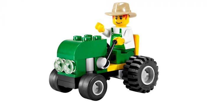 LEGO CITY Bauer im Traktor, noch im Polybag [Nummer 4899]