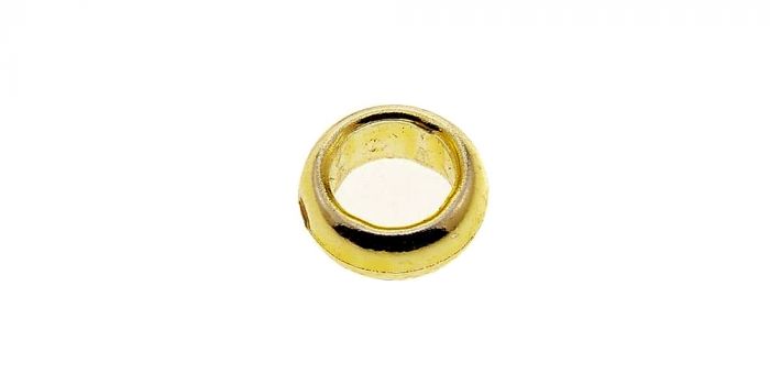 Chrome gold Ring von Herr der Ringe Lego - System (8mm Außendurchmesser)