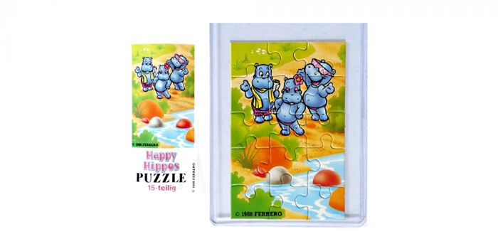 Puzzelecke mit BPZ von den Happy Hippos unten links