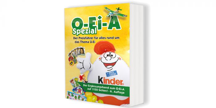 O-Ei-A Katalog Spezial ist der Preisführer für alles rund um das Thema Ü-Ei