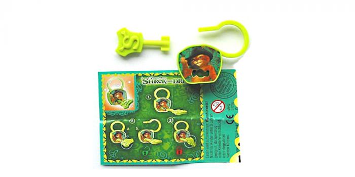 Schloss von Shrek der Dritte mit Beipackzettel (Spielzeug)