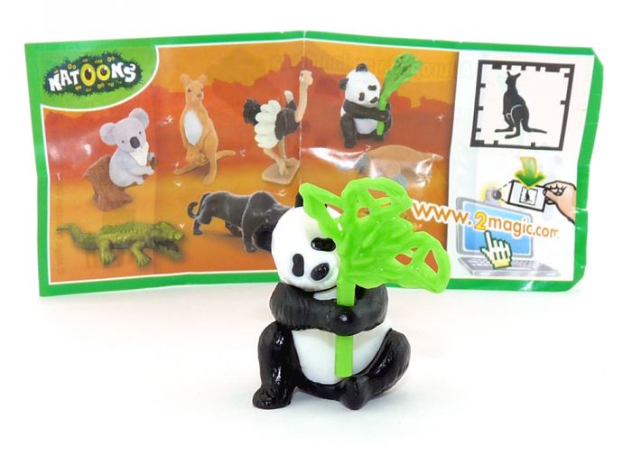 Natoons Tiere aus aller Welt Panda mit Beipackzettel